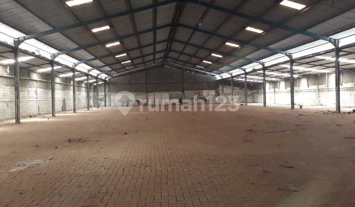 DIJUAL GUDANG TANPA PERLU RENOV DI MARGOMULYO INDAH
