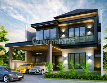 [14.25, 18/11/2025] Sales Steffano: FOR SALE MINIMALIST READY-TO-OCCUPY HOUSE IN EVERGREEN DE PARC GUNUNG ANYAR Land Area 84 Dimensions 7 x 12 Two-Story House 4 Bedrooms 2 Bathrooms SHM Certificate East Facing ROW 3 Cars PDAM Water 2200W Electricity * Close to MERR and OERR * Near 1