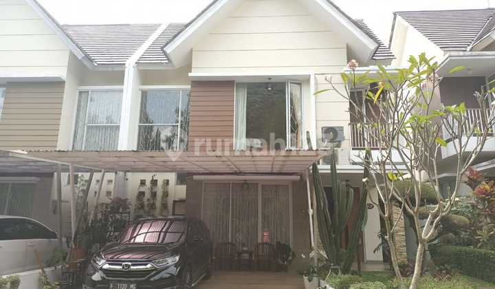 Rumah Eksklusif Semi Furni Lingkungan Nyaman Danau Bogor Raya