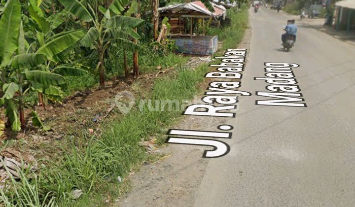 Tanah Komersial Pinggir Jalan Babakan Madang Dekat Tol Sentul