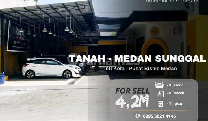 Tanah Dijual - Jl Ringroad Medan Sunggal - Inti Kota Tanah Dijual - Jl Ringroad Medan Sunggal - Inti Kota