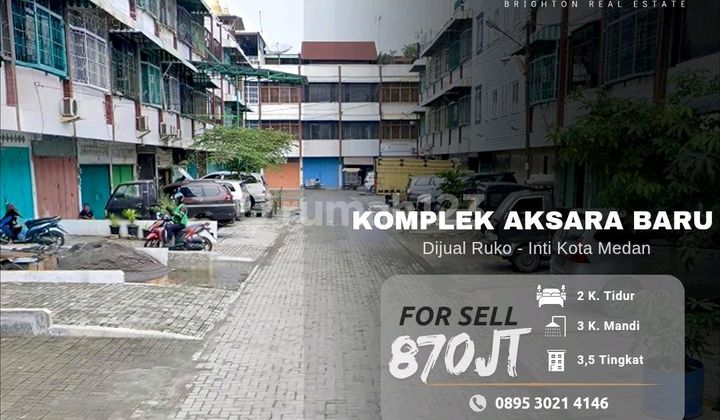 Ruko Dijual - Inti Kota - Komplek Aksara