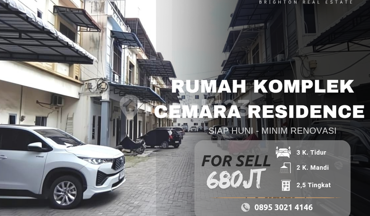 Rumah Komplek Cemara Residence - Siap Huni - Minim Renovasi Rumah Komplek Cemara Residence - Siap Huni - Minim Renovasi