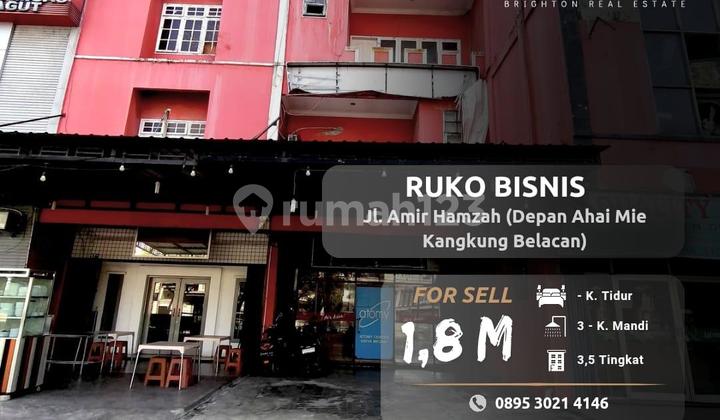 Ruko Bisnis Dijual – Lokasi Inti Kota Medan (jl. Amir Hamzah) Ruko Bisnis Dijual – Lokasi Inti Kota Medan (jl. Amir Hamzah)