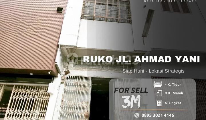 Ruko Pusat Kota - Jl Ahmad Yani - Kantor/gudang/toko