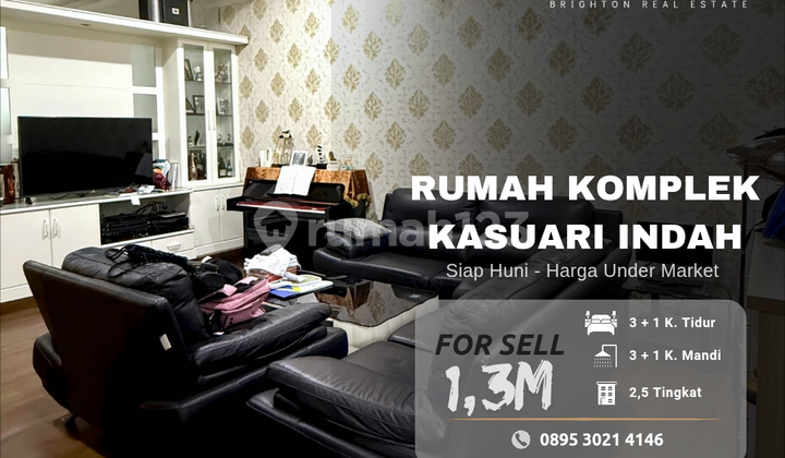 Rumah Konplek Kasuari Indah - Best Price!