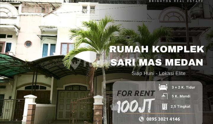 Elite Complex House - Sari Mas Medan - City Center - Ready to Occupy