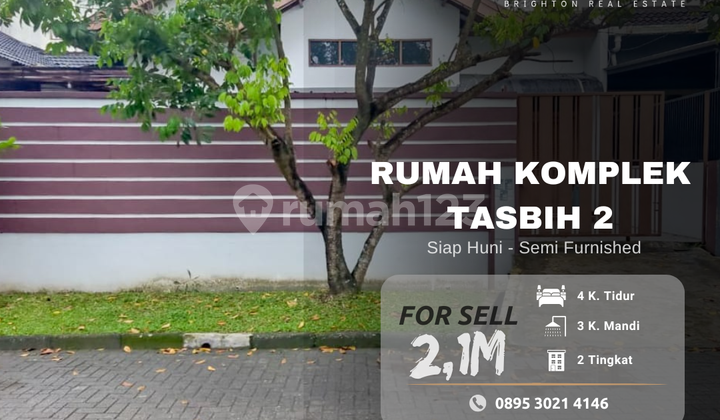 Dijual Rumah Komplek Tasbih 2 - Lokasi Strategis