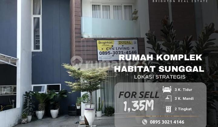 Rumah Komplek Habitat Sunggal - Lokasi Strategis - Siap Huni Rumah Komplek Habitat Sunggal - Lokasi Strategis - Siap Huni
