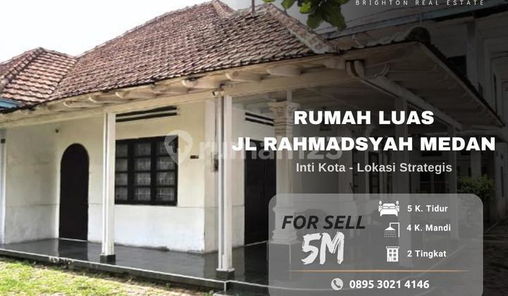 Spacious House on Rahmadsyah Street - City Center - Large Yard