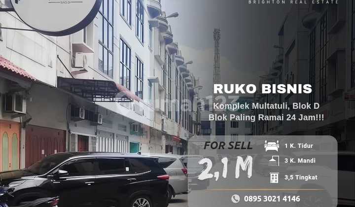 Dijual Ruko Bisnis Lokasi Strategis - Jalan Multatuli Medan Dijual Ruko Bisnis Lokasi Strategis - Jalan Multatuli Medan