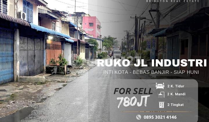 Ruko Jalan Industri Medan - Bebas Banjir - Siap Huni Ruko Jalan Industri Medan - Bebas Banjir - Siap Huni