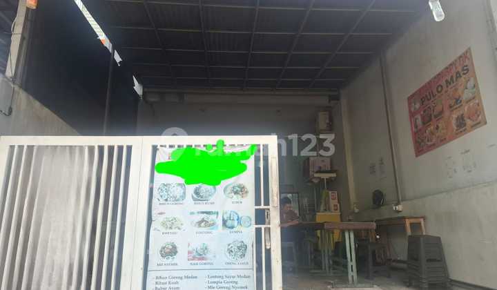 Dijual Super Murah Rumah Pulo Mas Area Strategis Masih Beroperasi Kuliner dan Barber Shop