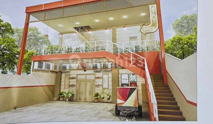 Dekat Akses Tol, Ruang-Usaha, 3 Lantai