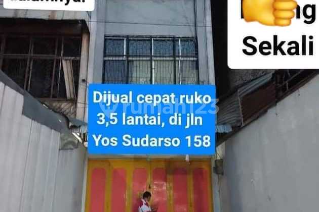 Termurah Ruko 3½ Tkt Siap Huni Lokasi Strategis Jl. Yos Sudarso Termurah Ruko 3½ Tkt Siap Huni Lokasi Strategis Jl. Yos Sudarso