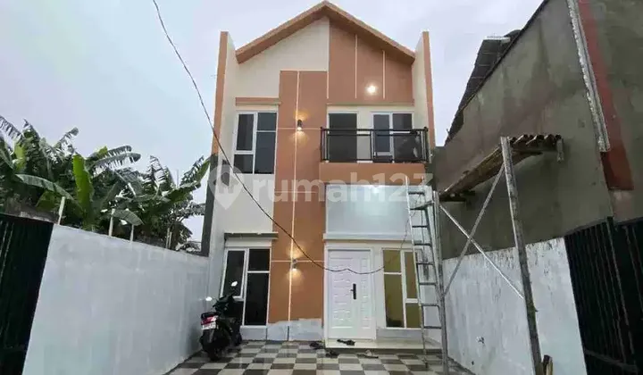Rumah Baru Fress 2 Lantai di Caman Jatibening Pondok Gede Bekasi Kota