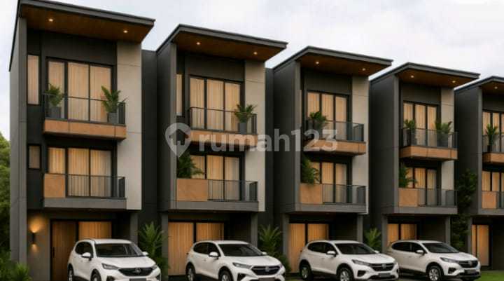 Di Jual Rumah Moderen Cluster Baru On Progress Pondok Kelapa‎ Jakarta Timur
