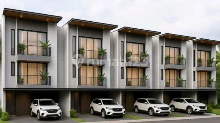 Di Jual Rumah Moderen Cluster Baru On Progress Pondok Kelapa‎ Jakarta Timur 2