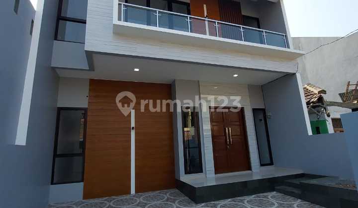 New House!!! In Bintara Loka Indah Housing (No Flooding) A Step Away from Jakarta City, Good House with SHM in Pondok Kopi 2