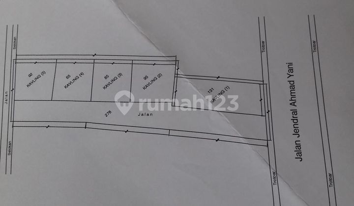 Dijual Seluruh Perumahan Cluster, 4 Unit Rumah Tipe 76 Dan Area 132m2 2