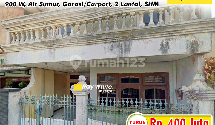 Turun Harga Rumah 3Kamar Dijual di Cemani Grogol Sukoharjo Solo