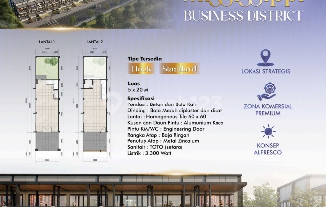 Strategic 2-Storey Built-to-Order Shophouse Near Urbana Solo Apartments 2