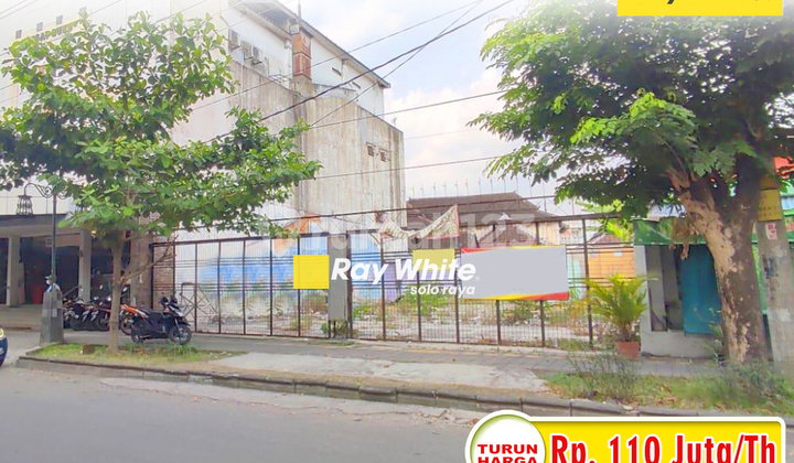 For Rent: Strategic Land for Culinary Business Near Mangkunegaran, Solo