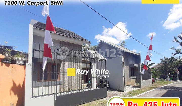 2-Bedroom House Ready to Occupy Near Taman Jayawijaya Mojosongo Solo 2-Bedroom House Ready to Occupy Near Taman Jayawijaya Mojosongo Solo