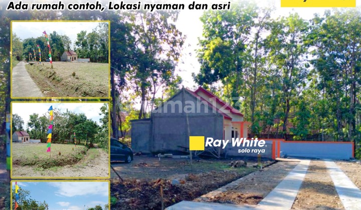 Dijual Tanah 1100 meter Di nguter Sukoharjo Cocok Untuk investasi Akses lebar
