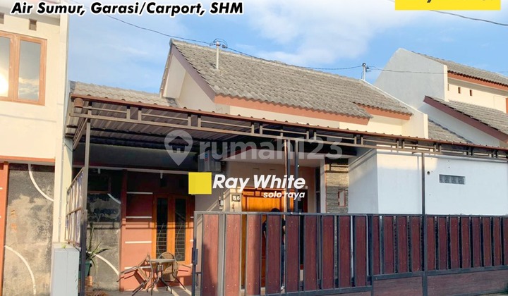 Cluster House 3 Bedrooms Ready to Occupancy Ngemplak Kartasura Sukoharjo Solo