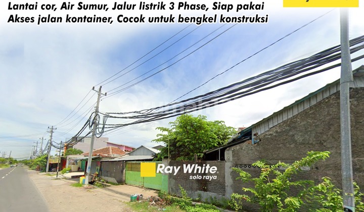 Gudang Akses Kontener cocok bengkel di Langenharjo Solo baru