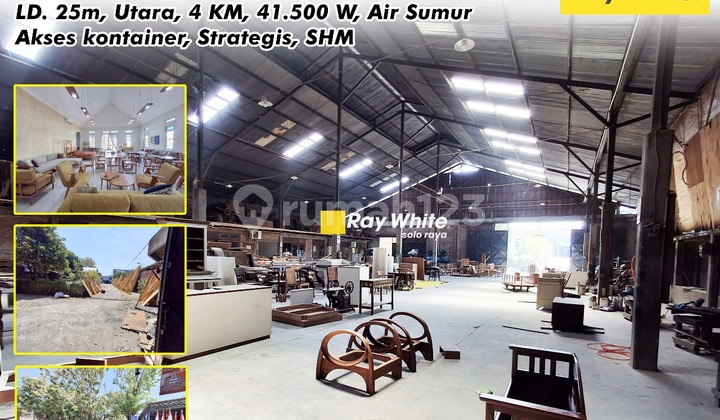 Warehouse 2000 meters for sale Ready to Use in Kadipiro Banjarsari Solo Warehouse 2000 meters for sale Ready to Use in Kadipiro Banjarsari Solo