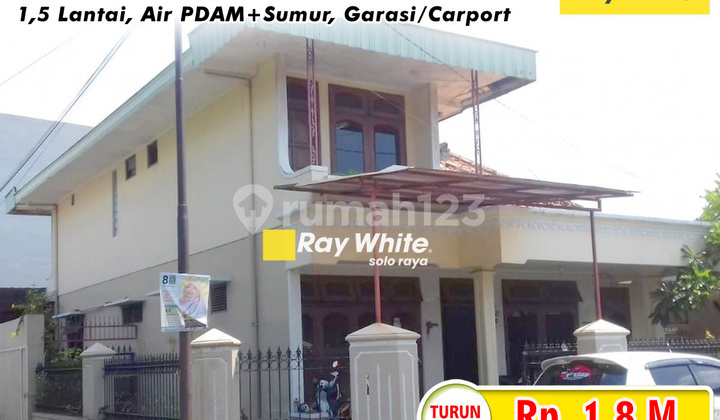 Turun Harga Rumah 4Kamar Siap Huni di Sumber Banjarsari Solo