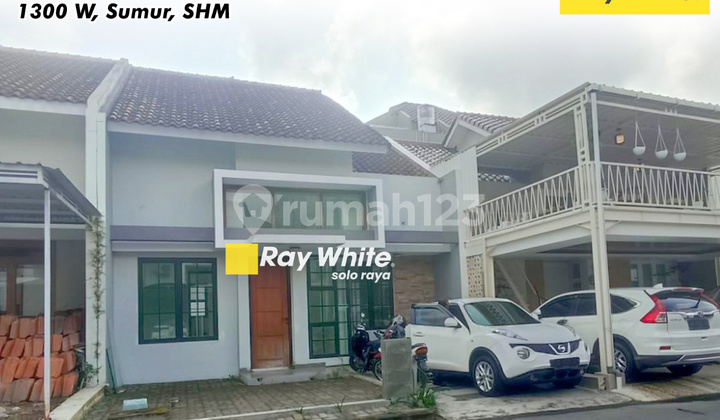 Rumah Cluster 2Kamar Siap Huni Dekat Kampus Ums Kartasura Solo