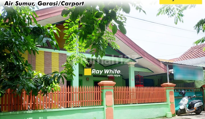 Dijual Rumah 3Kamar Dekat Kampus Unisri Kadipiro Banjarsari Solo