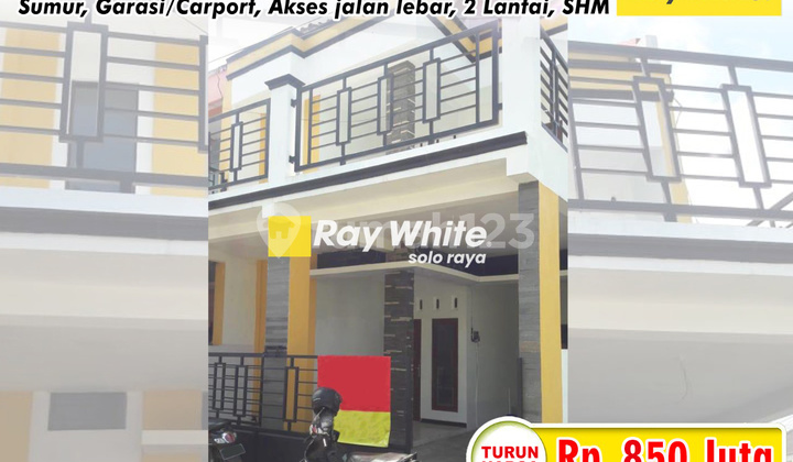 Ready-to-Occupy Cluster House with 4 Bedrooms in Makamhaji, Kartasura, Solo Area