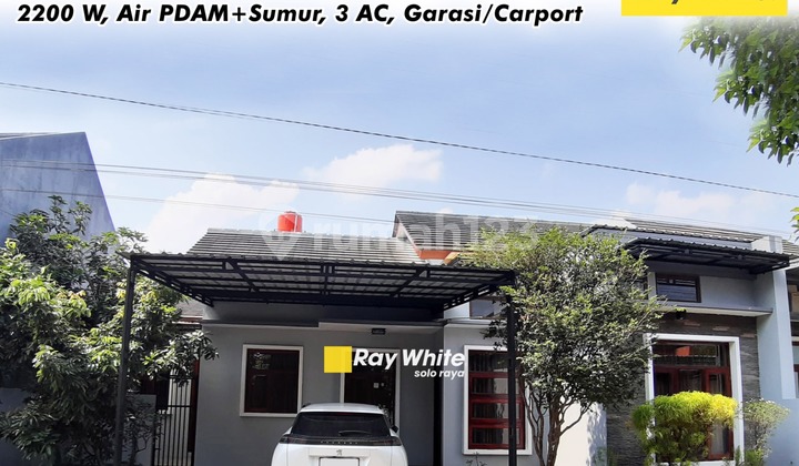 Rumah Cluster 3Kamar Siap Huni Gumpang Kartasura Sukoharjo Solo