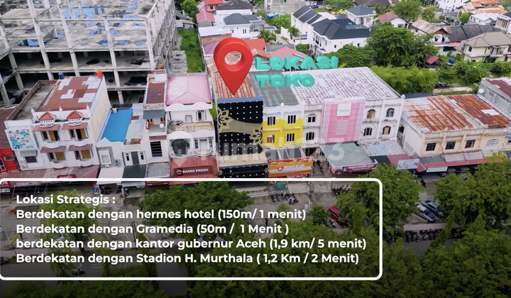 Clinic / Office / 3-Story Shophouse in Ulee Kareng, Banda Aceh. 2