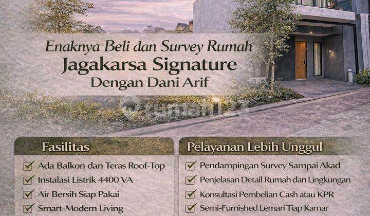 Modern Smart Living Landed House in Jagakarsa - Cilandak, South Jakarta. Easy Access, Fresh Air, Nature Friendly