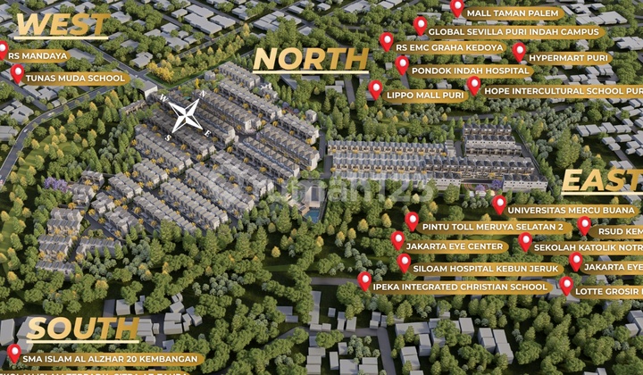 Only 13 Units Left! Modern House for 2.4 Billion in Puri Kembangan 2