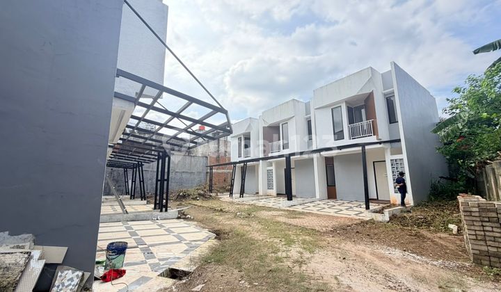 Unfinished House Low Price in Bintaro, Two-Car Cluster Street, Near Bintaro Boulevard