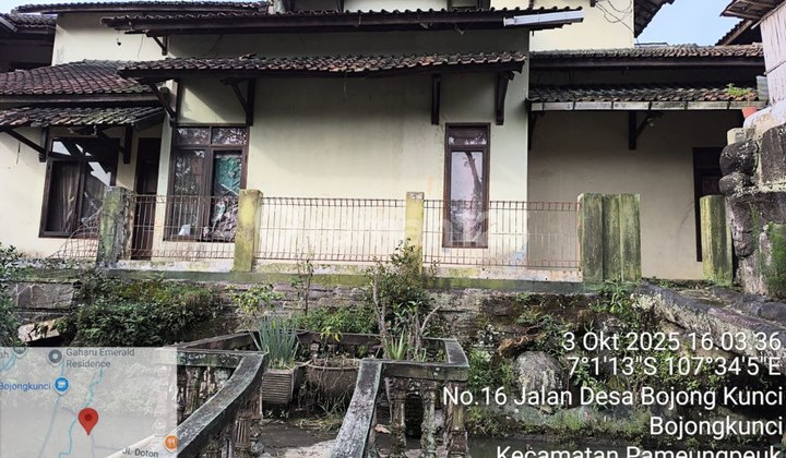 Auction of Villa House Land Area 2152 Pameungpeuk, Bandung Regency