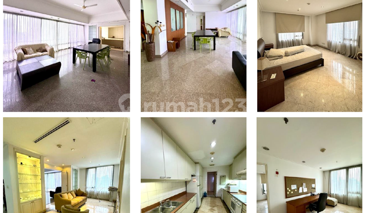 Dijual Ascott Thamrin Apartemen, 3 BR Semi Furnished