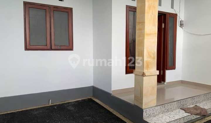 Minimalist House for Rent, Ready to Occupy in North Denpasar Near West Gatsu, Flood-Free
