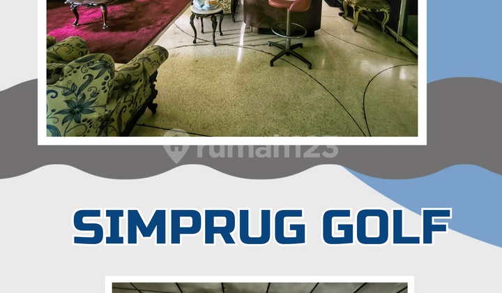 Jual Cepat Rumah Simprug Golf, hitung tanah 