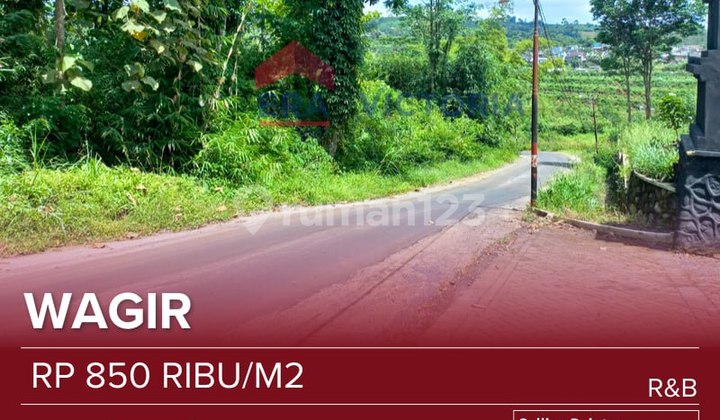 Land with SHM Certificate for Sale in Wagir, Malang Area, Ideal for Investment, Boarding House. Land with SHM Certificate for Sale in Wagir, Malang Area, Ideal for Investment, Boarding House.