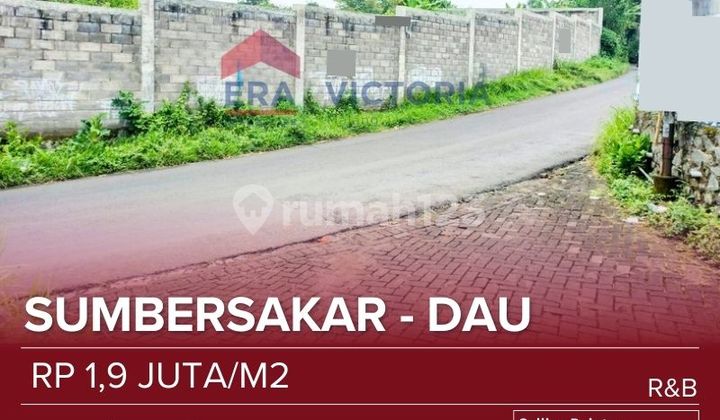 Land for Sale in Sumbersakar, Dau, Malang, East Java, Strategic Location and Suitable for Business Use