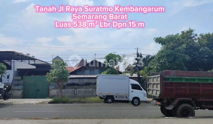 Tanah Dijual Murah SHM Hak Milik Jl Raya Suratmo Kembangarum Kec Semarang Barat 2