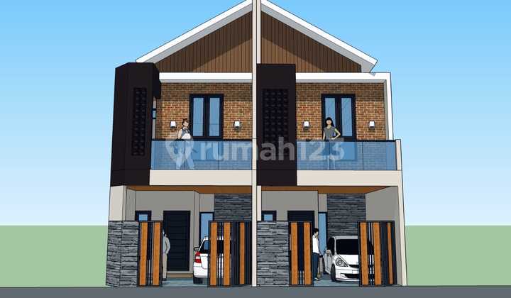 Terbatas! Rumah 850Jt bisa KPR Dekat Mcd Cipayung Jakarta Timur