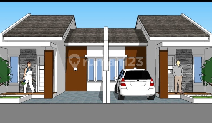 [Last Unit] Rumah Baru 500 Jutaan di Bambu Apus Cipayung Jakarta Timur